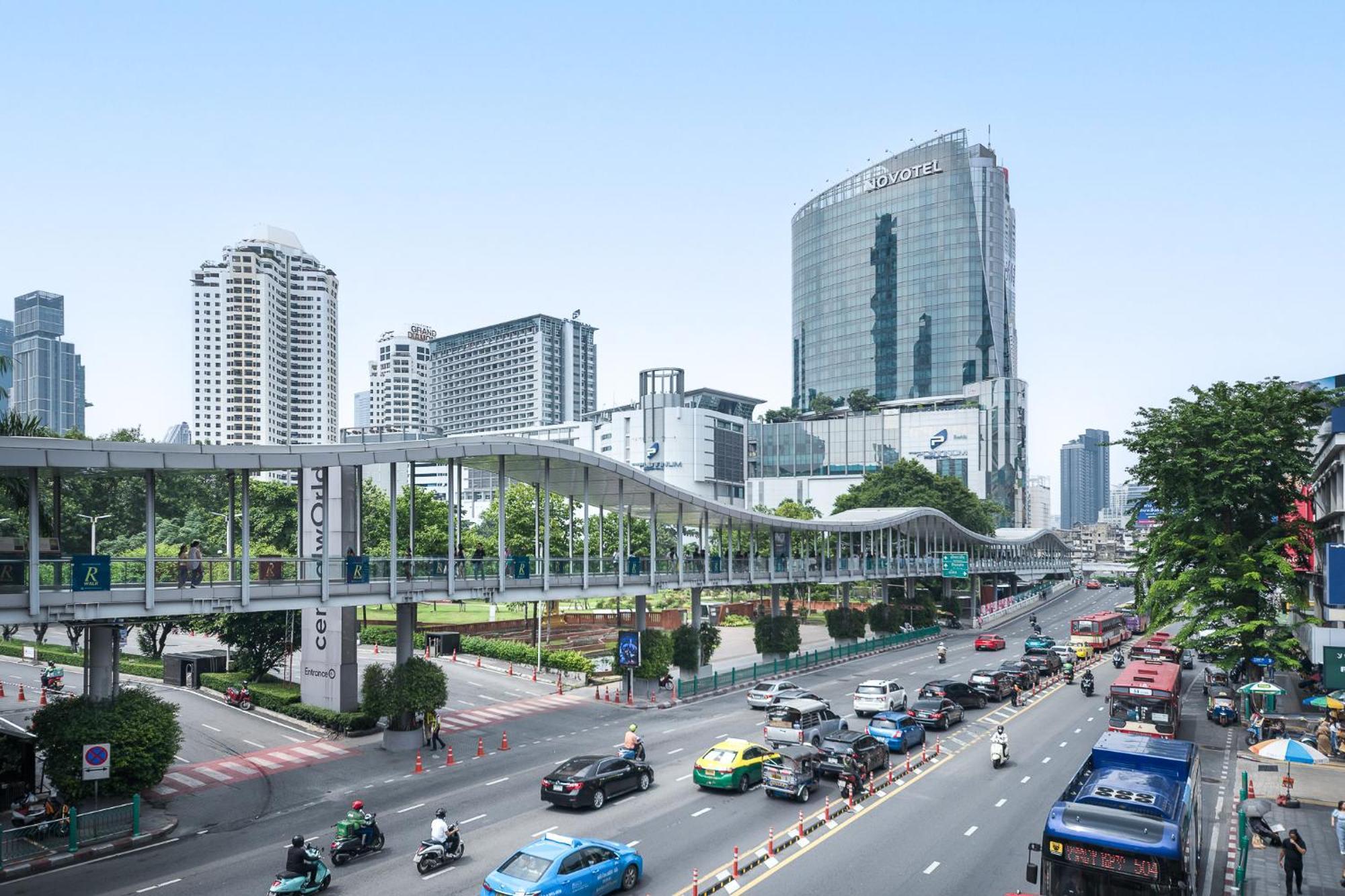 Platinum Deluxe Shopping Apartments Bangkok Exteriér fotografie